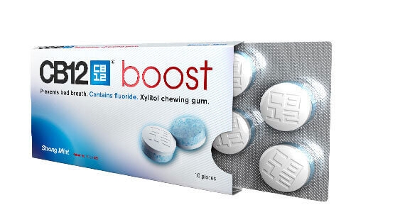 CB12 Boost Kaugummi strong mint 10St