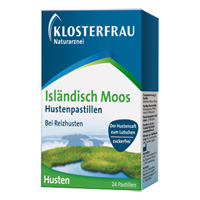 Klosterfrau isländisch Moos Hustenpastillen 24St