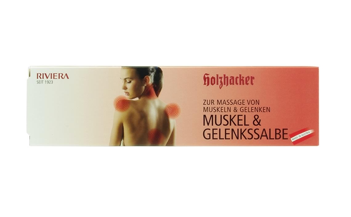 Muskel- und Gelenkssalbe Holzhacker 75ml