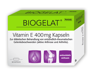 Biogelat Vitamin E 400 I.E. 90St