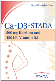 Calcium + D3 Stada Tabletten 60 St