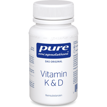 Vitamin K&D pure encapsulations Kapseln 60St